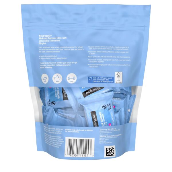 Neutrogena Makeup Remover Wipes Singles - Image 3