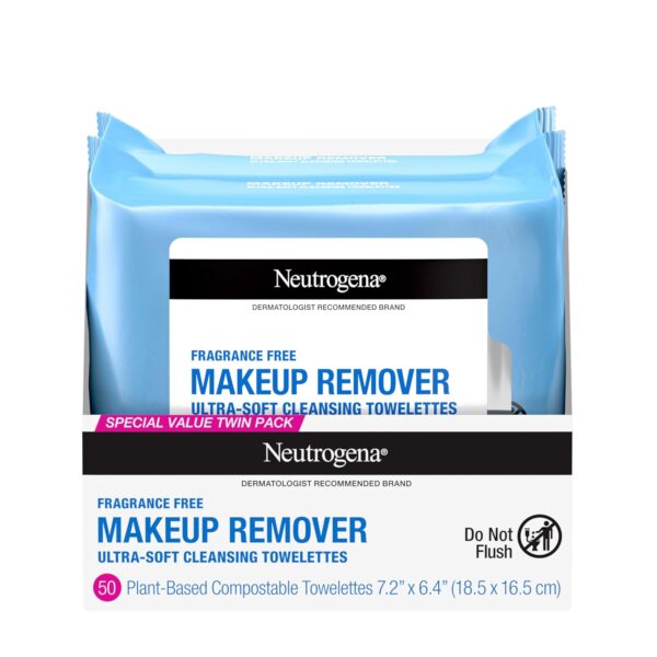 Neutrogena Cleansing Fragrance Free Makeup Remover Face Wipes