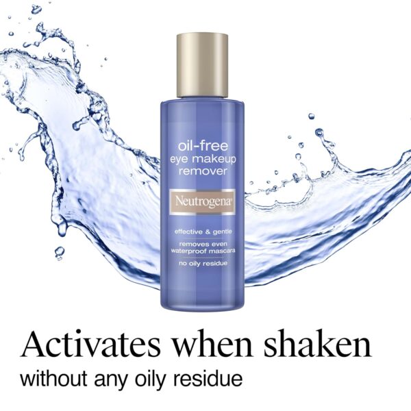Neutrogena Gentle Oil-Free Eye Makeup Remover & Cleanser for Sensitive Eyes - Image 4